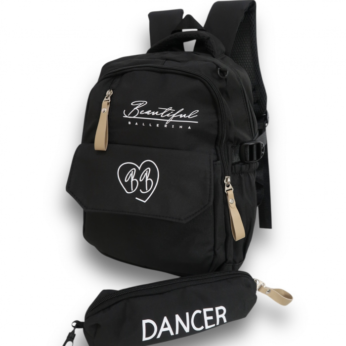 Ghiozdan - Everyday Set - School + Dance - negru [2]