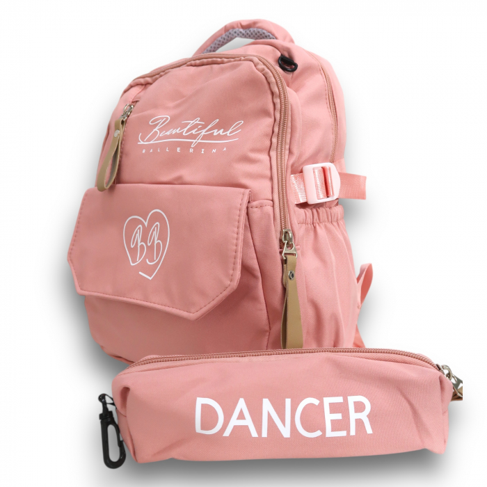 Ghiozdan - Everyday Set - School + Dance - roz [2]