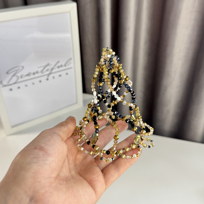 Harlequinade Pro Headpiece - black & gold [3]
