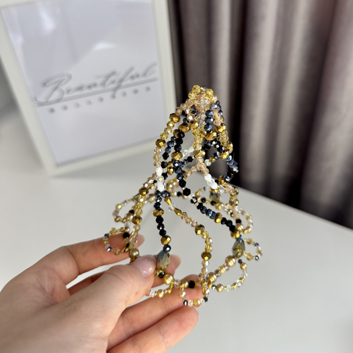 Harlequinade Pro Headpiece - black & gold [5]