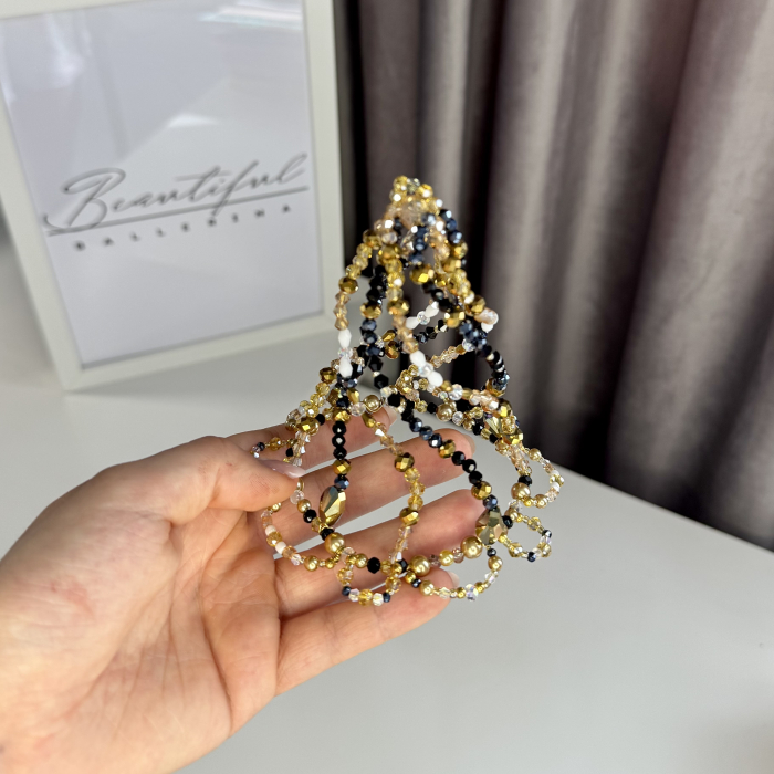 Harlequinade Pro Headpiece - black & gold [6]