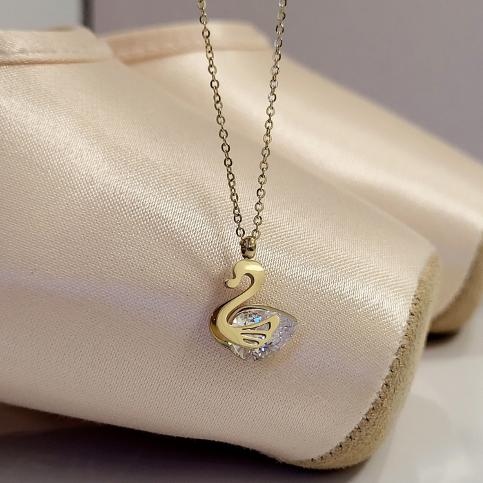 Lant - Precious Swan Swarovski - White [3]