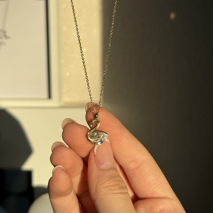 Lant - Precious Swan Swarovski - White [2]