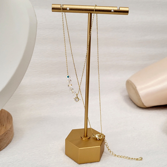 Lantisor - Light - cu cristale Swarovski - gold [7]