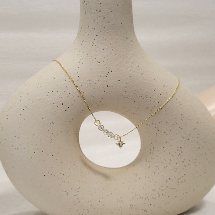 Lantisor - Light - cu cristale Swarovski - gold [6]