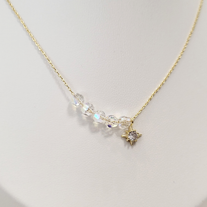 Lantisor - Light - cu cristale Swarovski - gold [9]