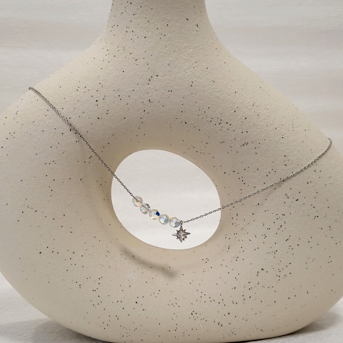 Lantisor - Light - cu cristale Swarovski - silver [2]