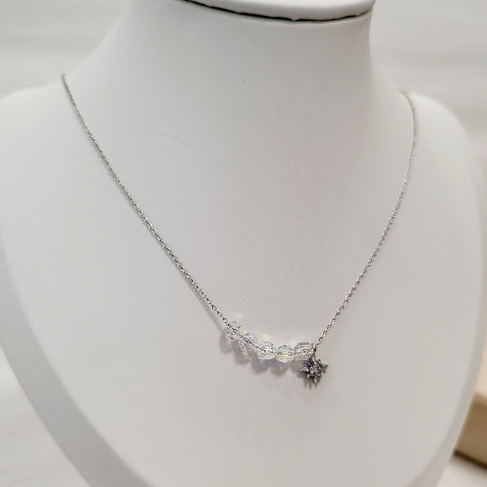 Lantisor - Light - cu cristale Swarovski - silver [1]