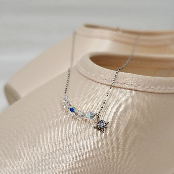 Lantisor - Light - cu cristale Swarovski - silver [3]