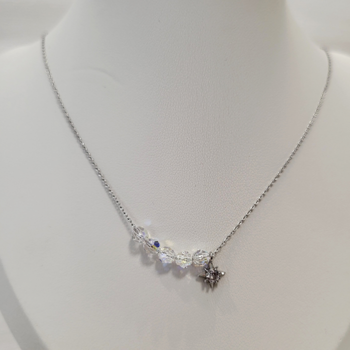 Lantisor - Light - cu cristale Swarovski - silver [5]