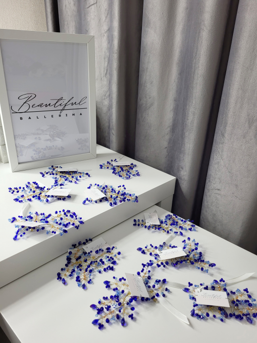 Pro Headpiece - Royal Blue - Neoclassical [4]
