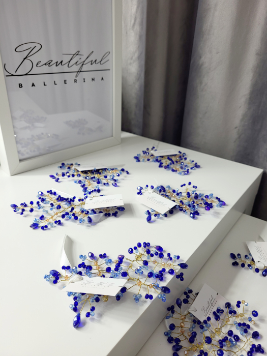 Pro Headpiece - Royal Blue - Neoclassical [5]