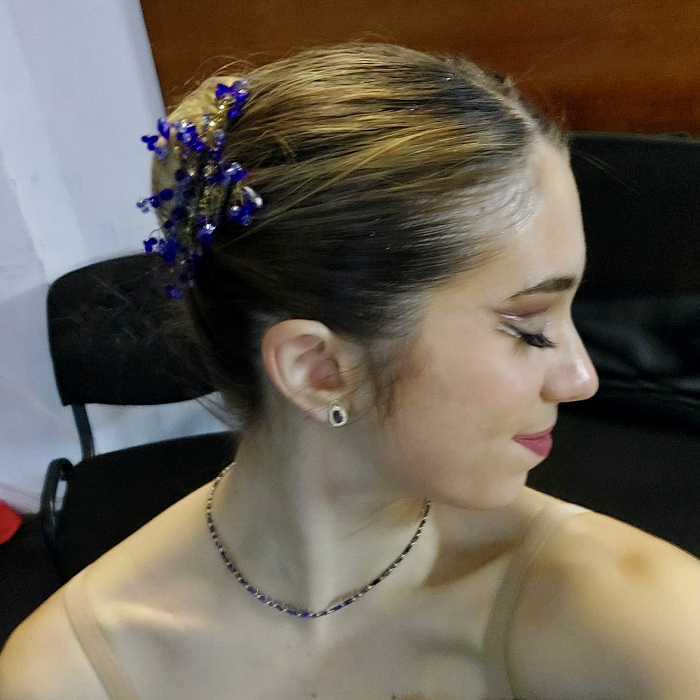 Pro Headpiece - Royal Blue - Neoclassical [2]