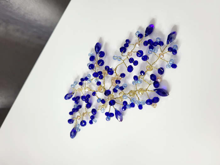 Pro Headpiece - Royal Blue - Neoclassical [3]
