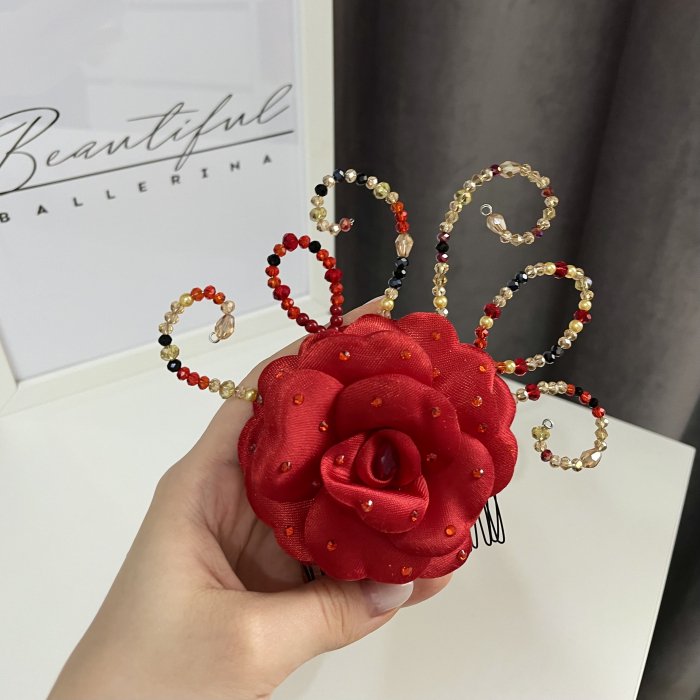Red Rose - Kitri Pro Headpiece [2]