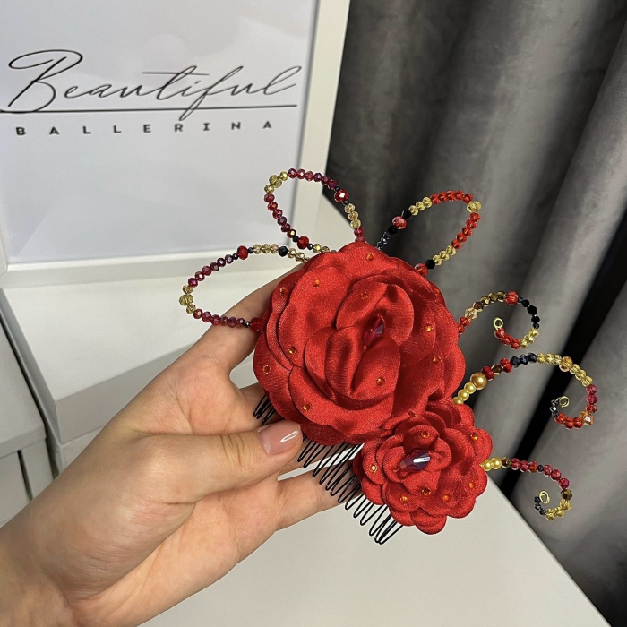 Red Rose - Paquita Pro Headpiece [2]