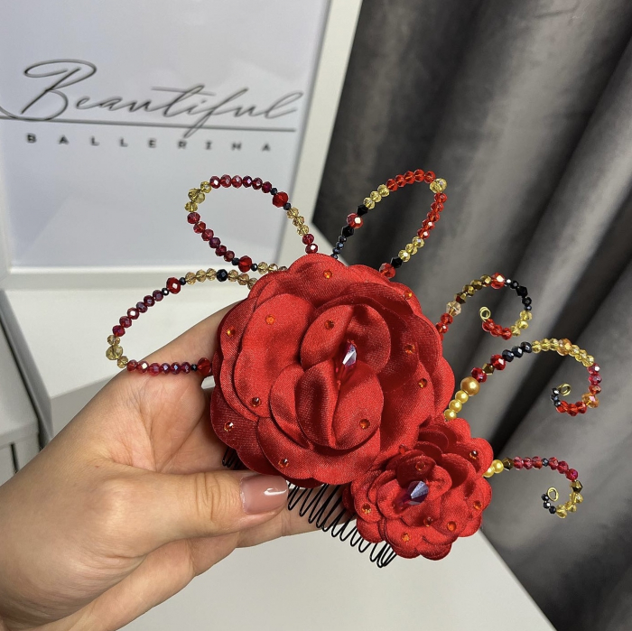 Red Rose - Paquita Pro Headpiece [3]