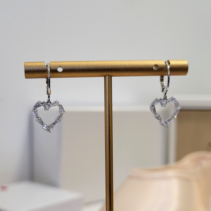 Set cercei -True Love - 3 perechi, silver [4]
