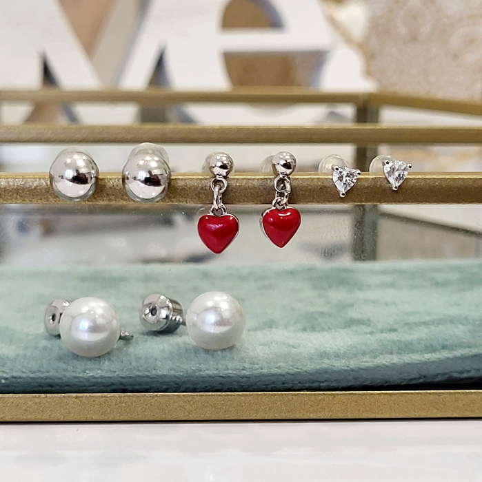 Set cercei - Full of Love - 3 perechi love, 4 in 1 [5]