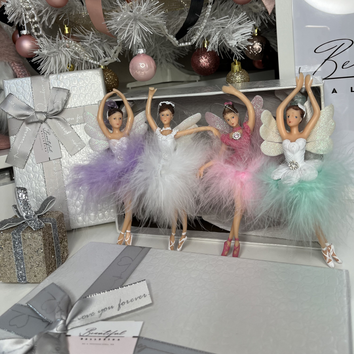 Set de 4 Balerine - ornamente de Crăciun pentru brad [2]