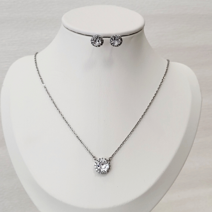 Set Diamond - silver - lantisor + cercei [5]