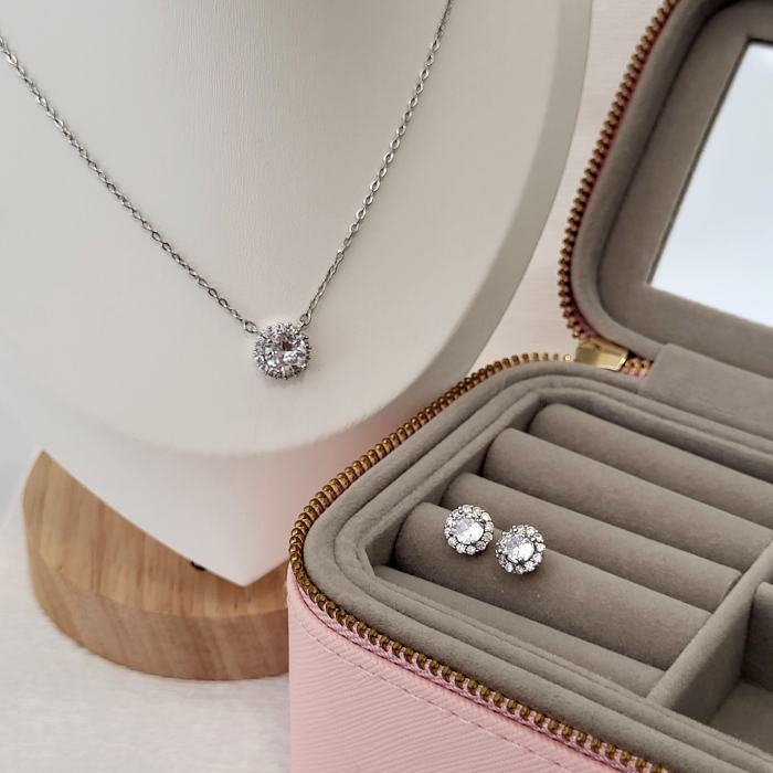 Set Diamond - silver - lantisor + cercei [1]