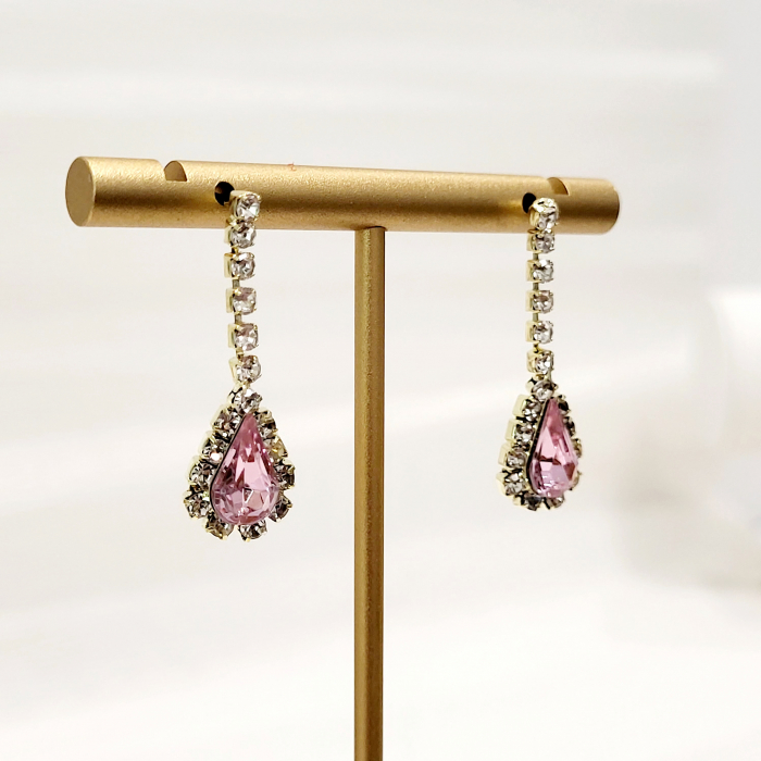 Stage Set - Pink & Gold - colier si cercei pentru scena [3]