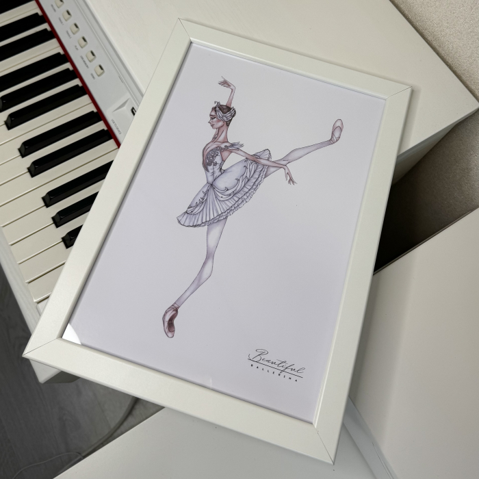 Tablou - Balerina Lebada - Odette - Swan Lake, A4 [4]