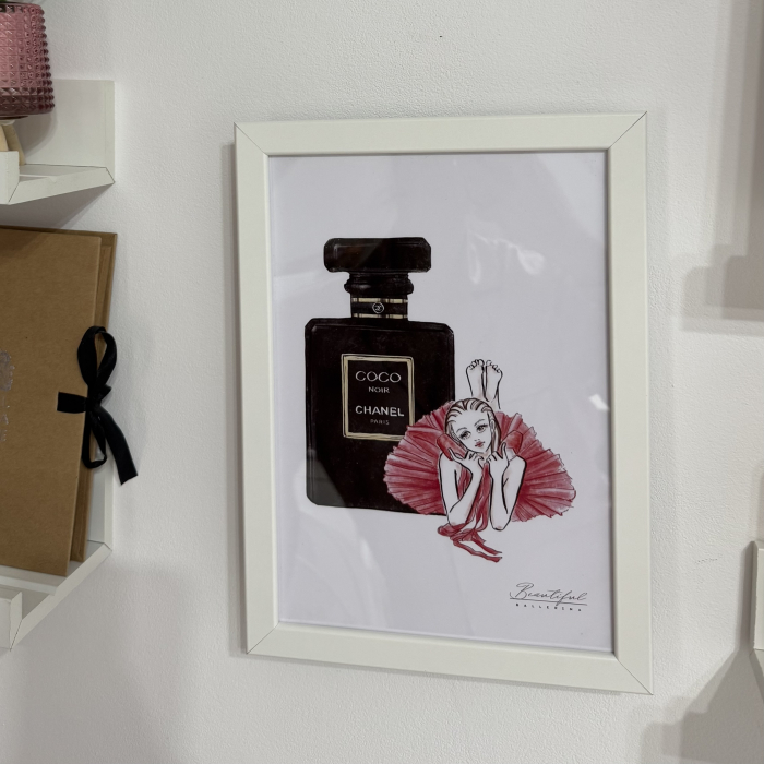 Tablou - Balerina - Parfum Chanel A4 [3]