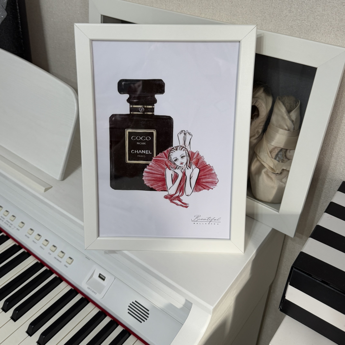 Tablou - Balerina - Parfum Chanel A4 [4]
