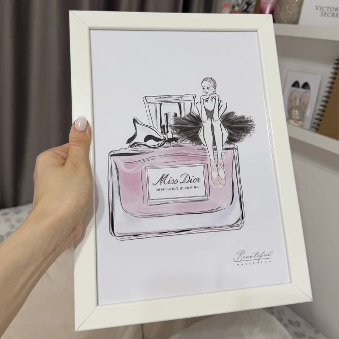 Tablou  Balerina - Parfum Miss Dior A4 [2]