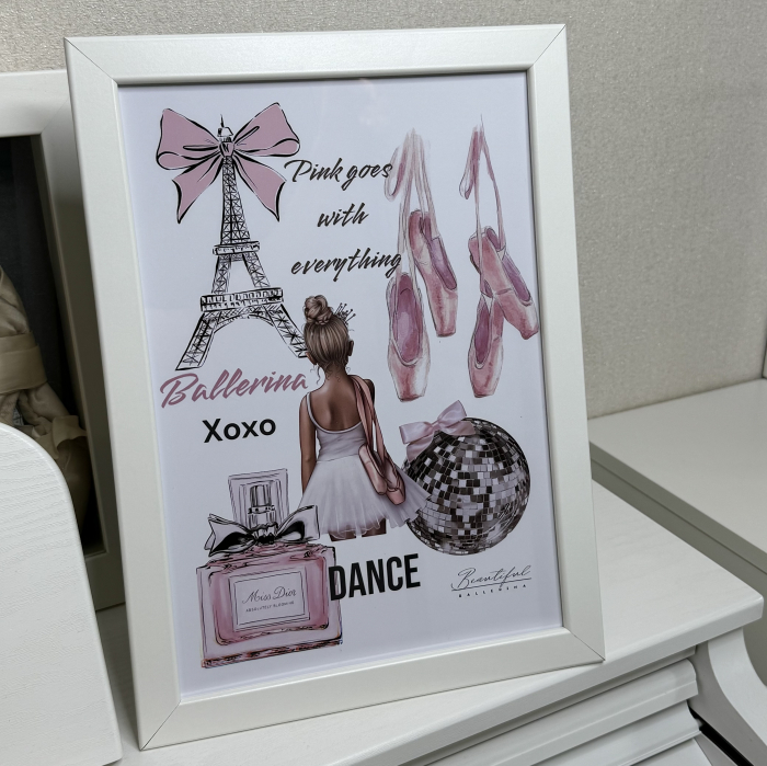 Tablou - Ballerina Aesthetic A4 [5]