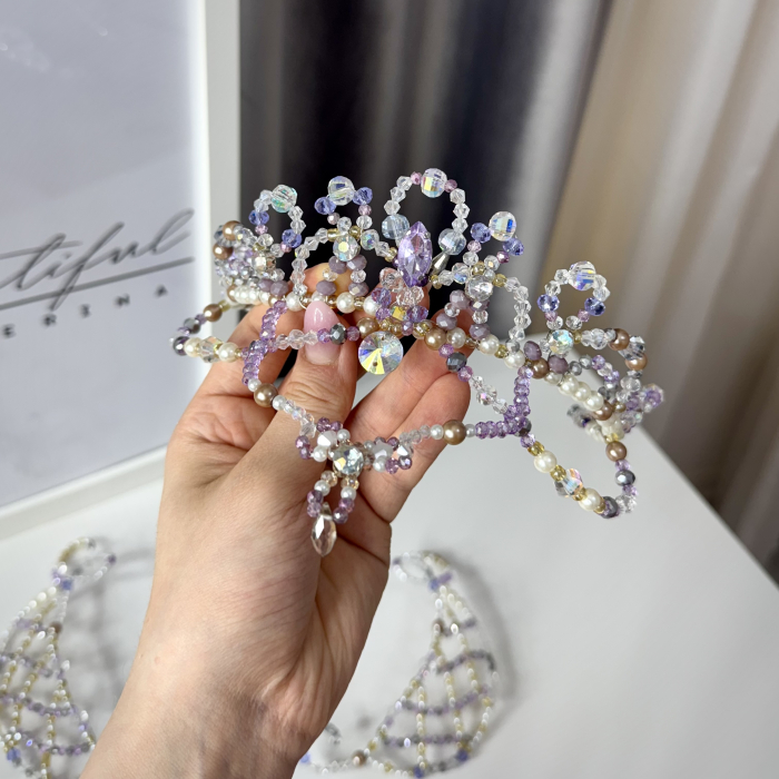 Tiara + 2 accesorii - lila - Raymonda [4]