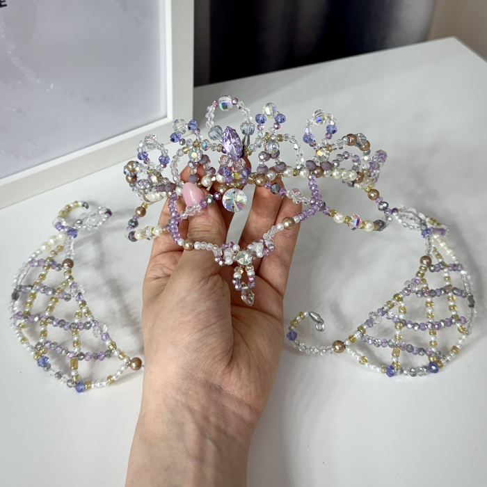 Tiara + 2 accesorii - lila - Raymonda [9]