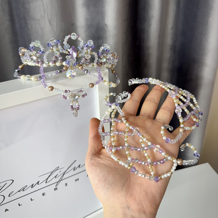 Tiara + 2 accesorii - lila - Raymonda [2]