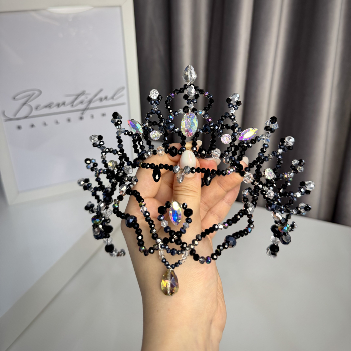 Tiara - black & multicolor - Swan Lake [6]