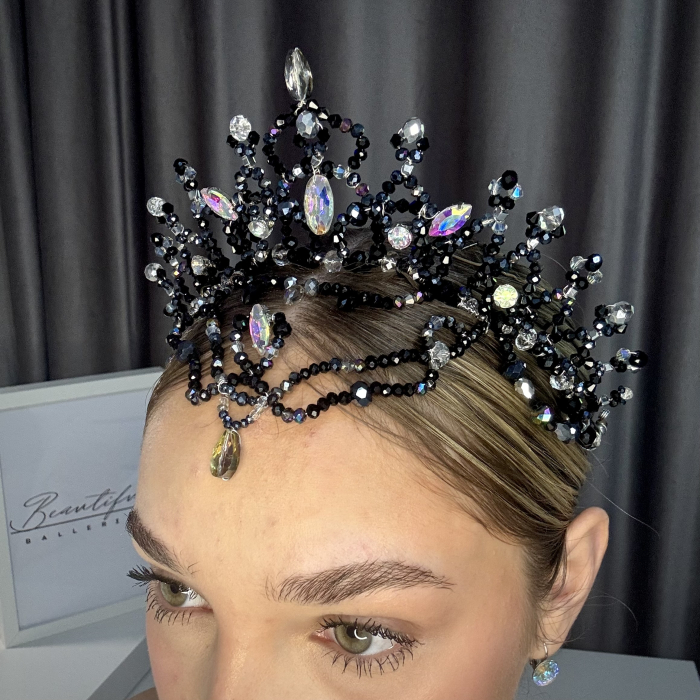 Tiara - black & multicolor - Swan Lake [2]