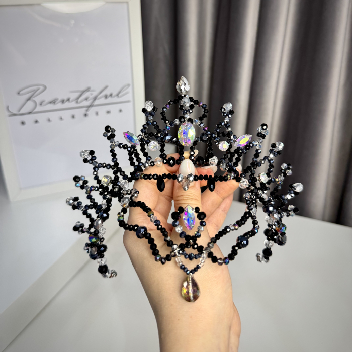 Tiara - black & multicolor - Swan Lake [4]