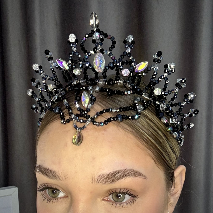 Tiara - black & multicolor - Swan Lake [5]