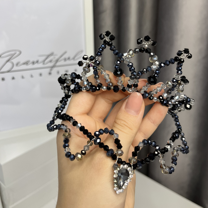 Tiara black & silver - Odile [3]