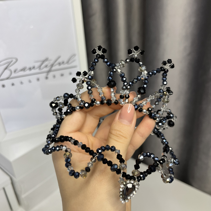 Tiara black & silver - Odile [4]