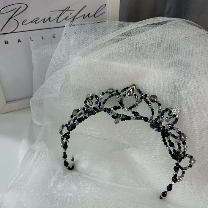 Tiara Model - Étoile - black & silver - Odile - Black Swan [8]