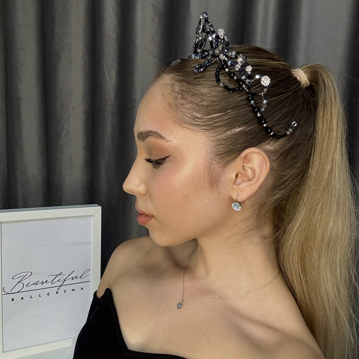 Tiara Model - Étoile - black & silver - Odile - Black Swan [5]