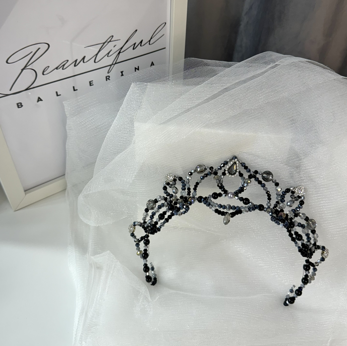 Tiara Model - Étoile - black & silver - Odile - Black Swan [6]
