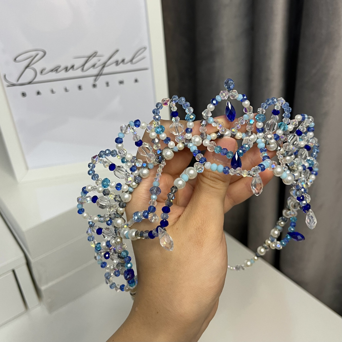 Tiara blue & white - Cinderella [12]