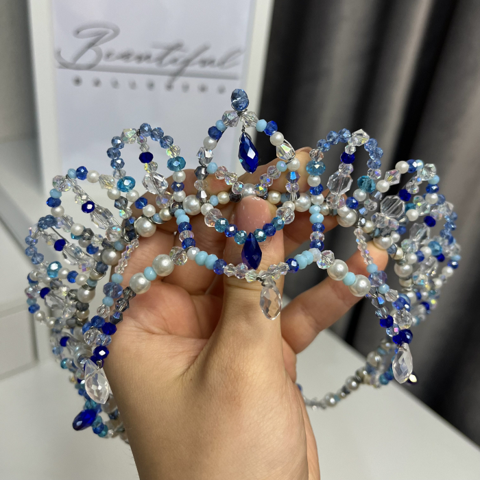 Tiara blue & white - Cinderella [11]