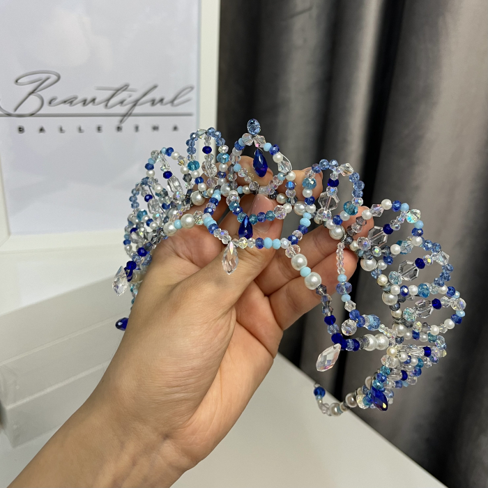Tiara blue & white - Cinderella [9]