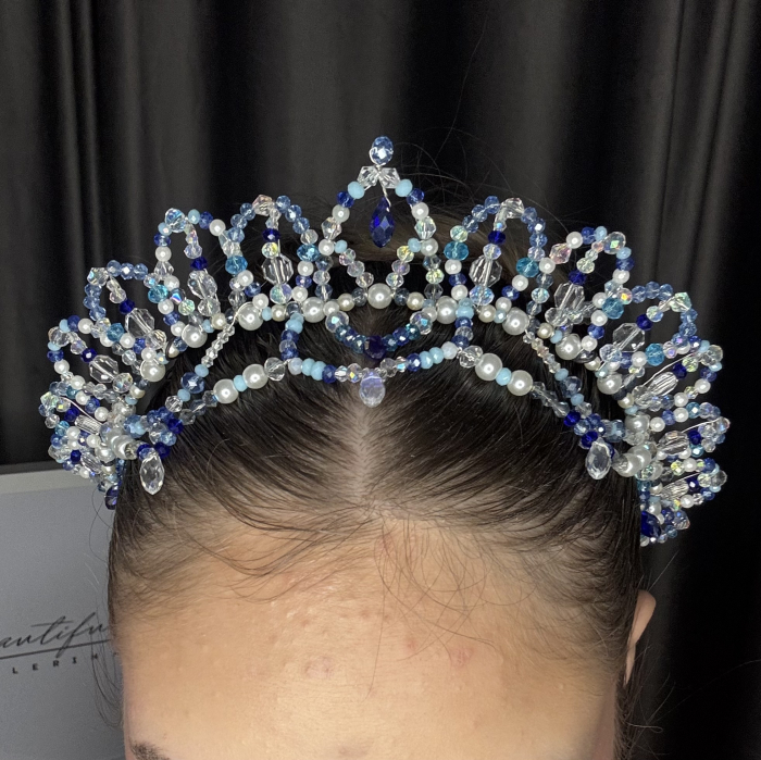Tiara blue & white - Cinderella [13]