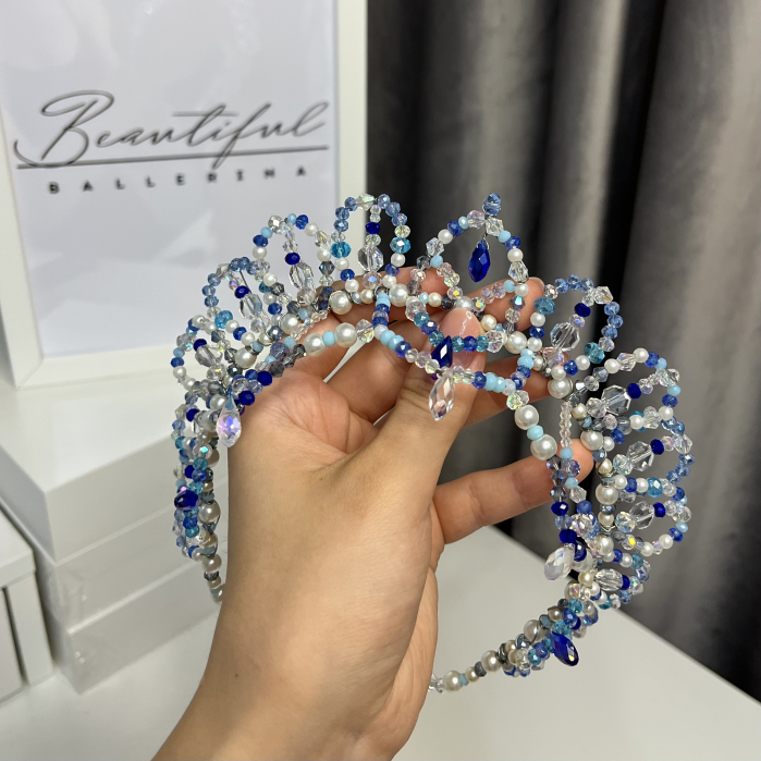 Tiara blue & white - Cinderella [10]