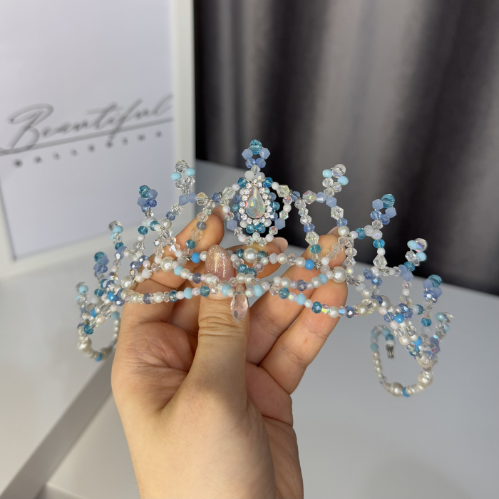 Tiara - blue & white - Princess Florine [7]